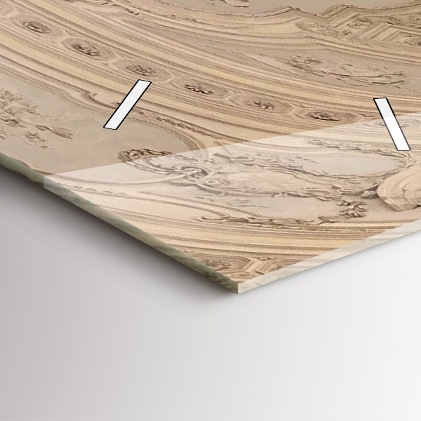 Zegar ścienny pionowy Muzeum La Veneria Reale