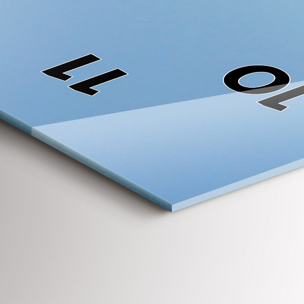 Zegar ścienny pionowy Route 66 w USA