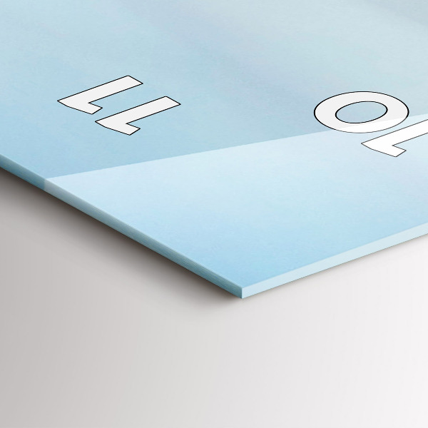 Zegar ścienny pionowy Most Karola w Pradze