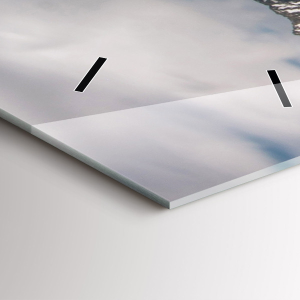 Zegar ścienny pionowy Tatry Wysokie na Słowacji