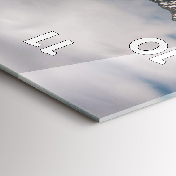 Zegar ścienny pionowy Tatry Wysokie na Słowacji