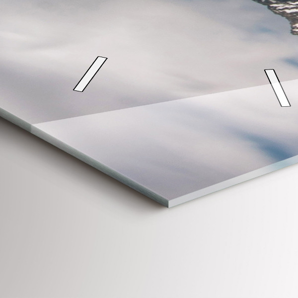 Zegar ścienny pionowy Tatry Wysokie na Słowacji