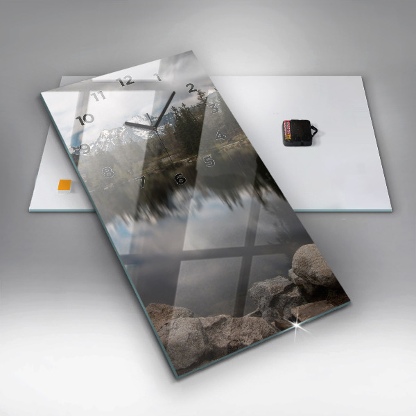 Zegar ścienny pionowy Tatry Wysokie na Słowacji