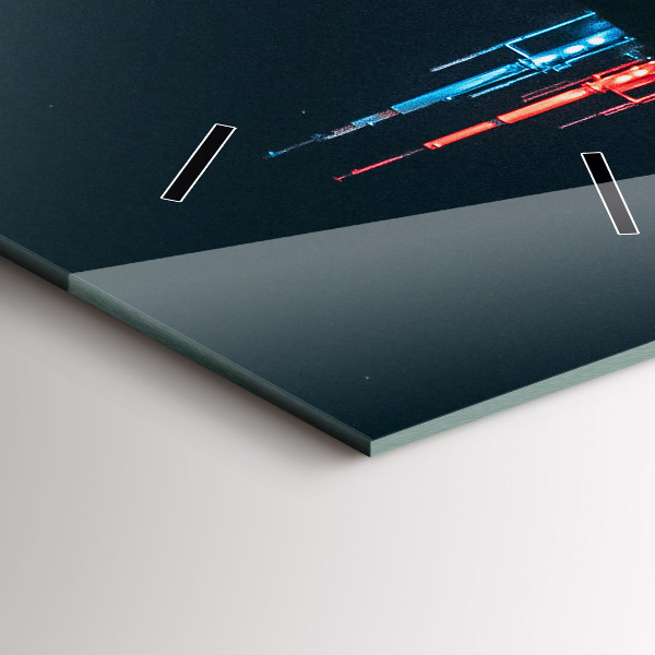 Zegar ścienny pionowy Pejzaż miejski Chicago