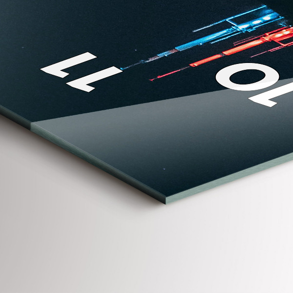 Zegar ścienny pionowy Pejzaż miejski Chicago