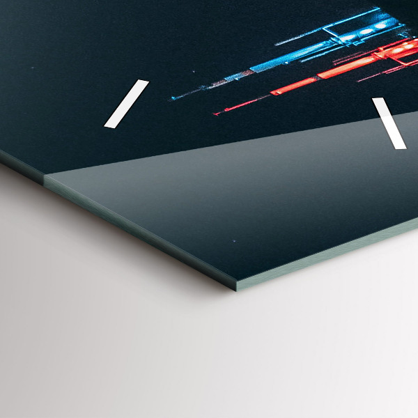 Zegar ścienny pionowy Pejzaż miejski Chicago