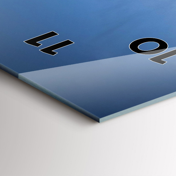 Zegar ścienny pionowy Zdjęcie Chicago