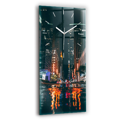 Zegar ścienny pionowy Hotel Hilton w Houston