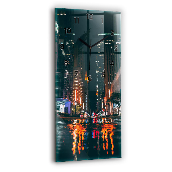 Zegar ścienny pionowy Hotel Hilton w Houston