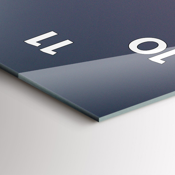 Zegar ścienny pionowy Kamienista droga Yosemite