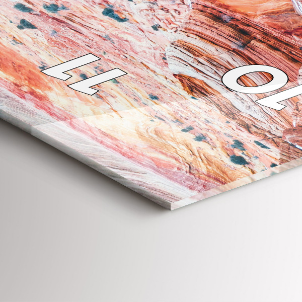 Zegar ścienny pionowy Malowniczy Wielki Kanion