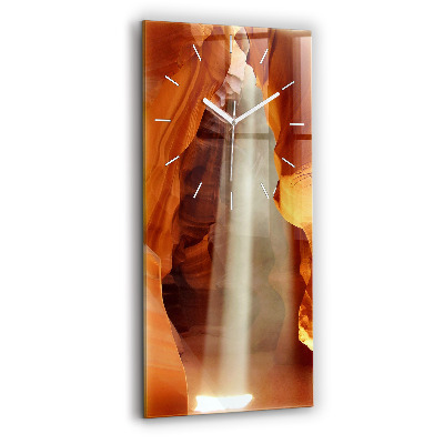 Zegar ścienny pionowy Pustynny kanion