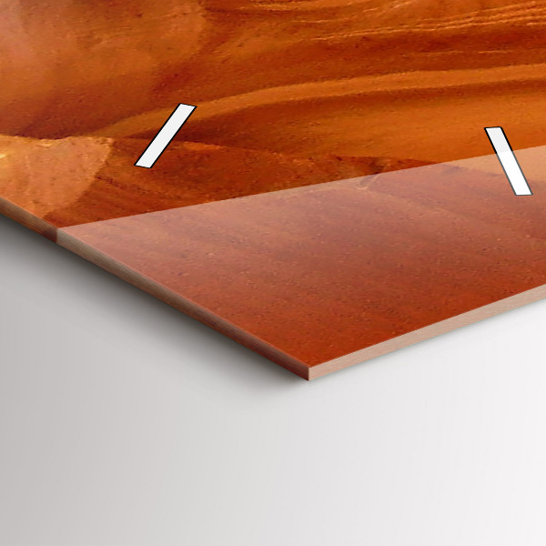 Zegar ścienny pionowy Pustynny kanion