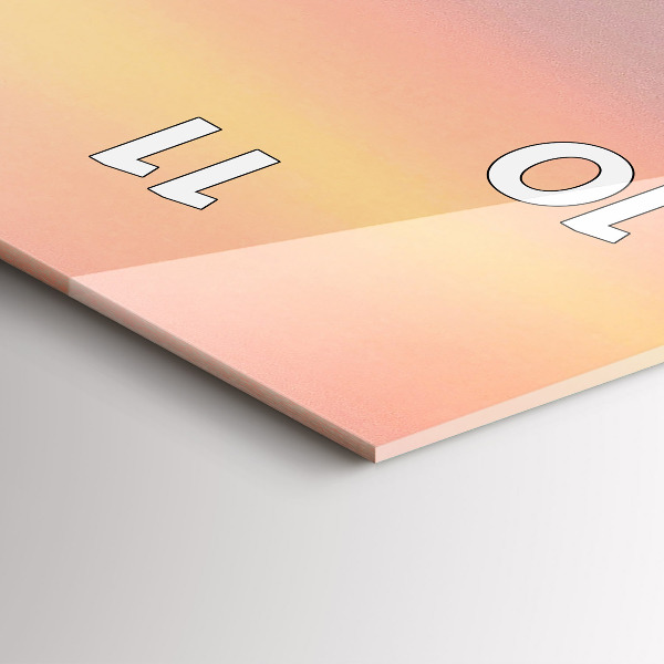 Zegar ścienny pionowy Surfer na Hawajach