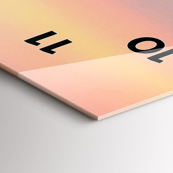 Zegar ścienny pionowy Surfer na Hawajach