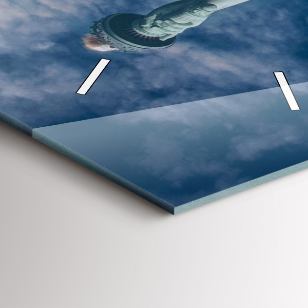 Zegar ścienny pionowy Statua Wolności Nowy Jork