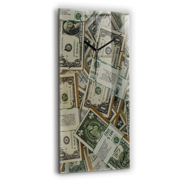 Zegar ścienny pionowy 1 dolar amerykański