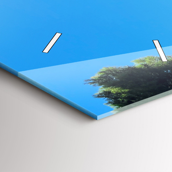 Zegar ścienny pionowy Wybrzeże Costa Brava