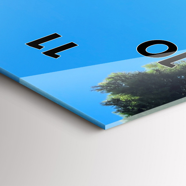 Zegar ścienny pionowy Wybrzeże Costa Brava