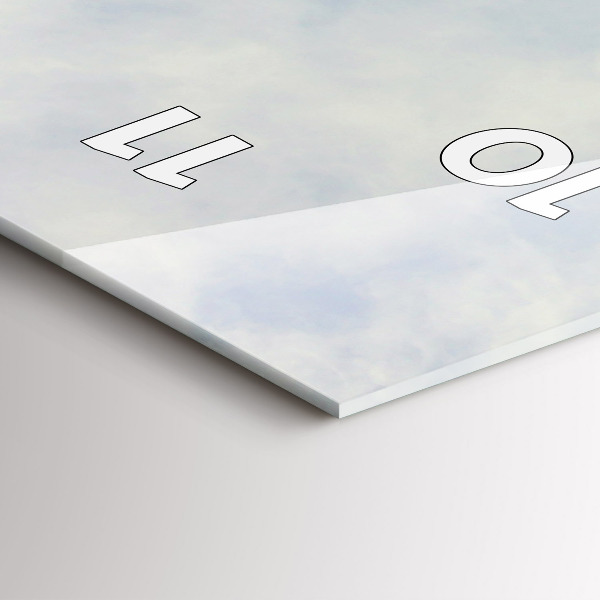 Zegar ścienny pionowy Punkt widokowy w Sewilla