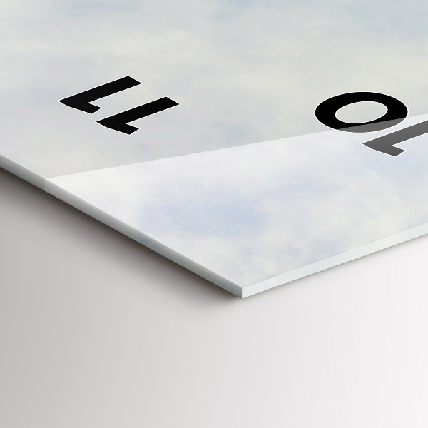 Zegar ścienny pionowy Punkt widokowy w Sewilla