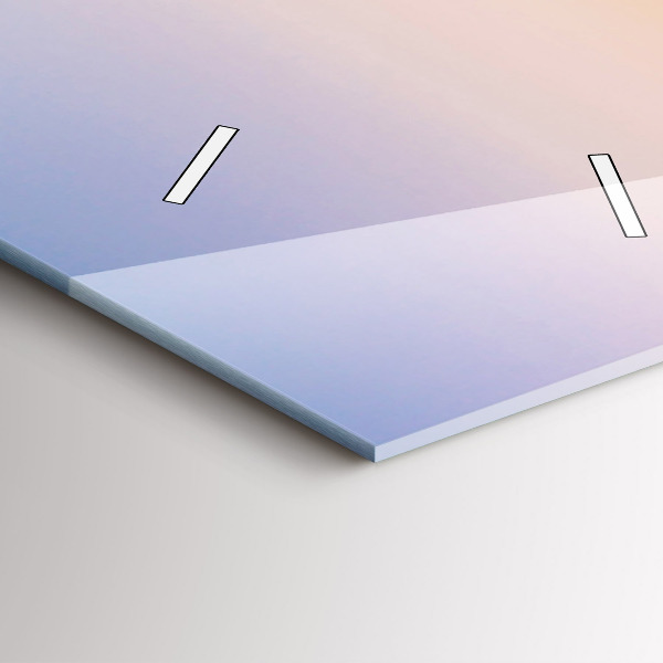 Zegar ścienny pionowy Krajobraz morza