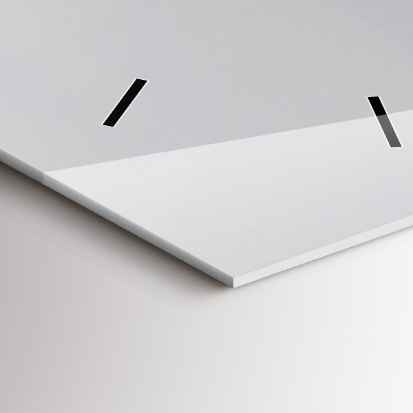 Zegar ścienny pionowy Widok na morze śródziemne