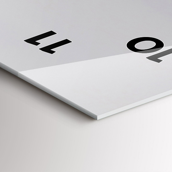 Zegar ścienny pionowy Widok na morze śródziemne