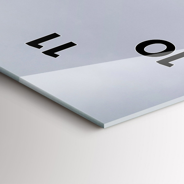 Zegar ścienny pionowy Posąg Matki Boskiej w Lyon