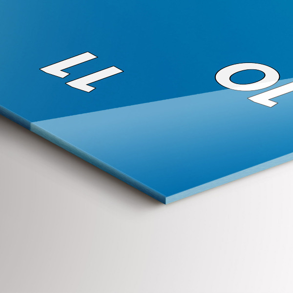 Zegar ścienny pionowy Klify w Dubrowniku