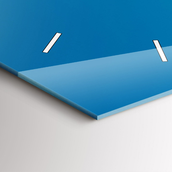 Zegar ścienny pionowy Klify w Dubrowniku