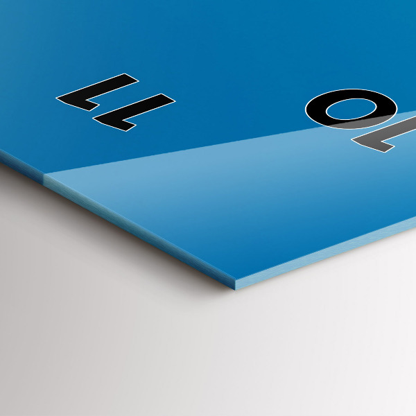 Zegar ścienny pionowy Klify w Dubrowniku