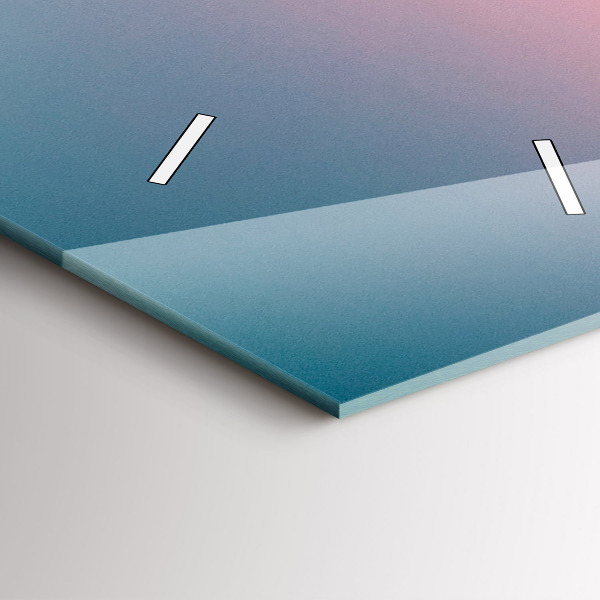 Zegar ścienny pionowy Skały o zachodzie słońca