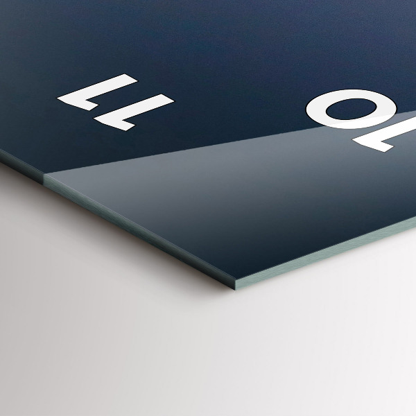 Zegar ścienny pionowy Świątynia w Bangkok