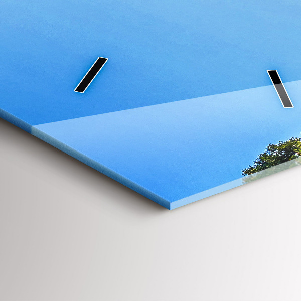 Zegar szklany pionowy Park Surat Thani Tajlandia