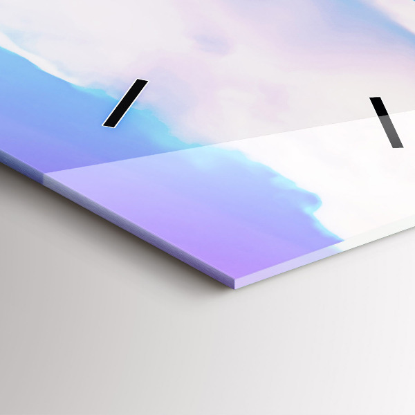 Zegar szklany pionowy Godafoss na Islandii