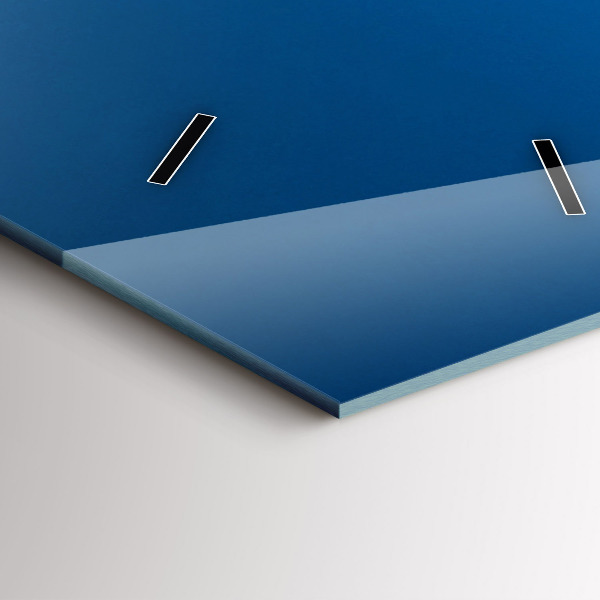 Zegar szklany pionowy Marina w Marsylii Francja