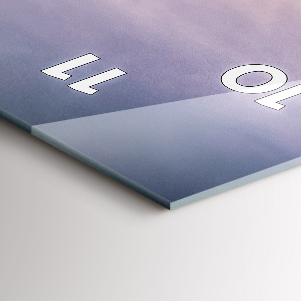 Zegar szklany pionowy Brama Brandenburska