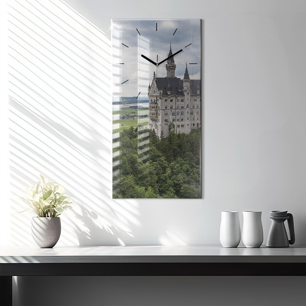 Zegar szklany pionowy Zamek w Neuschwanstein