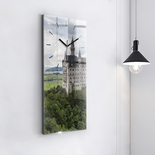 Zegar szklany pionowy Zamek w Neuschwanstein