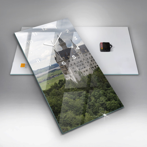 Zegar szklany pionowy Zamek w Neuschwanstein