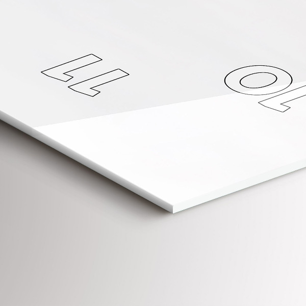 Zegar szklany pionowy Rzeka Hamburg Niemcy