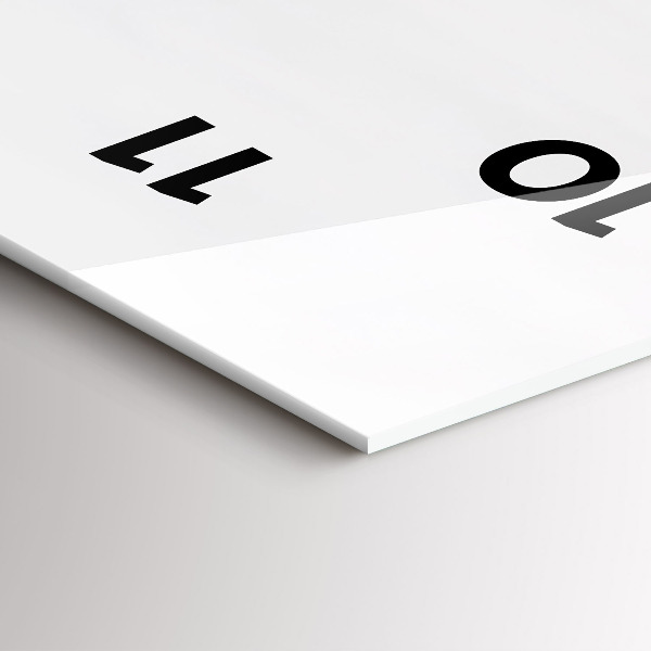 Zegar szklany pionowy Rzeka Hamburg Niemcy