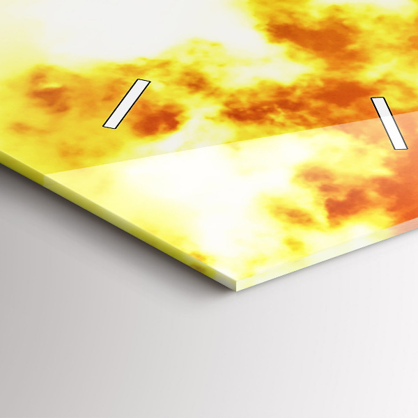 Zegar szklany pionowy Wieża Eiffla w Paryżu