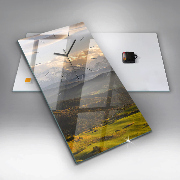 Zegar szklany pionowy Pieniny – Wysoki Wierch