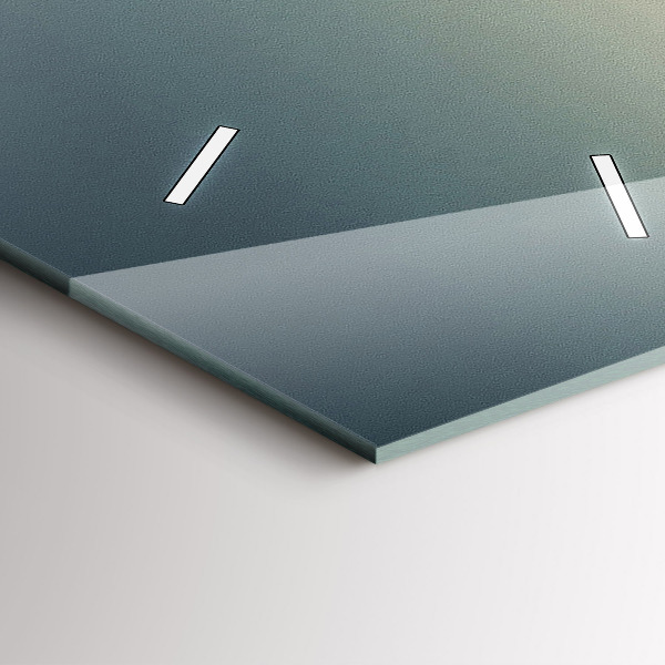 Zegar szklany pionowy Góry Bieszczady