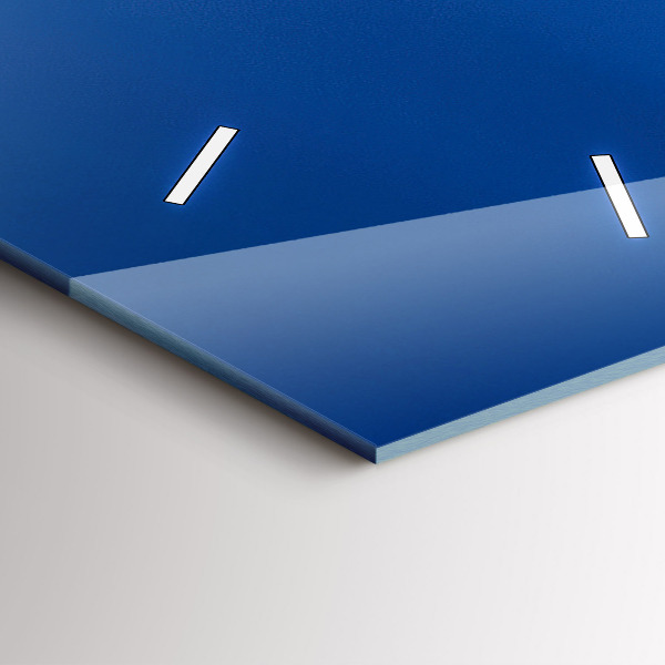 Zegar szklany pionowy Panorama miasta Pilzno