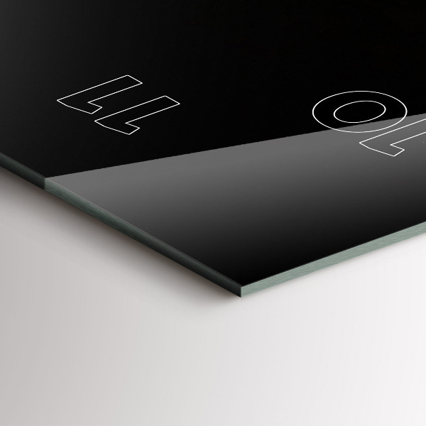 Zegar ścienny pionowy Most Karola w Pradze