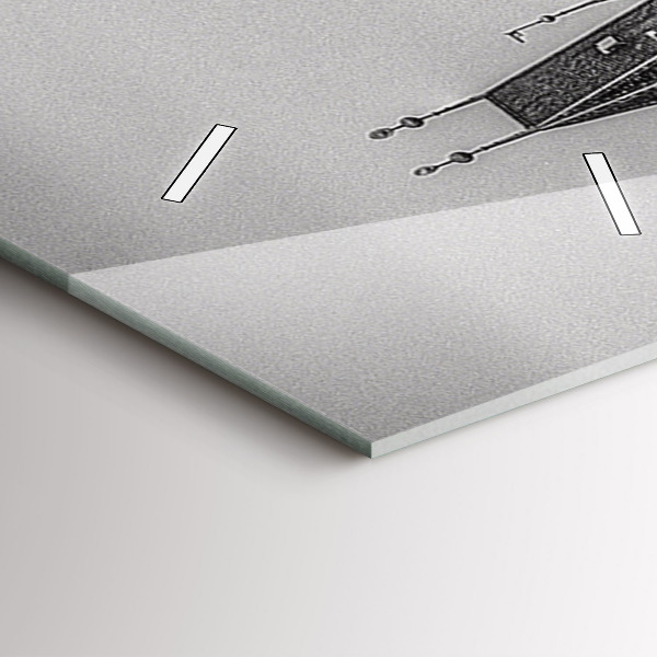 Zegar szklany pionowy Most Karola w Pradze