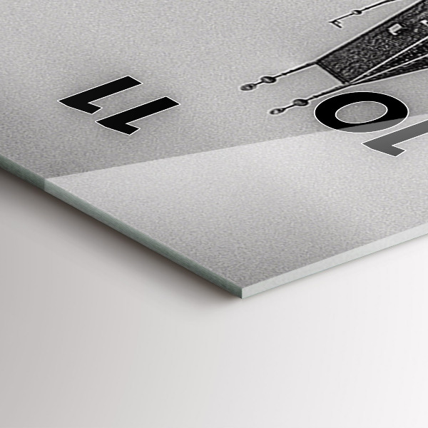 Zegar szklany pionowy Most Karola w Pradze